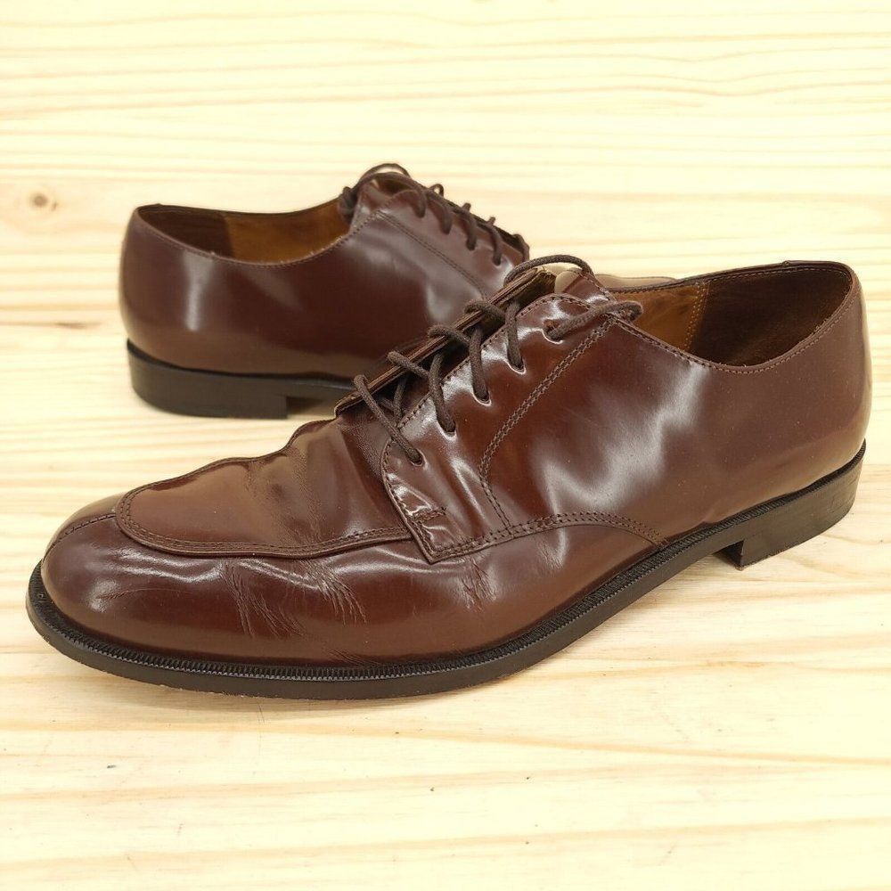 Cole Haan Brown Leather Oxfords